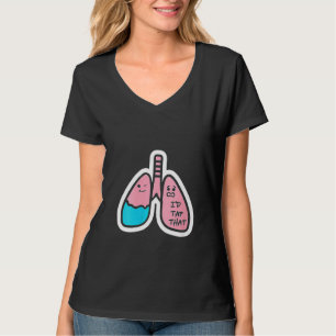 T-shirt Je toucherais ce thérapeute respiratoire