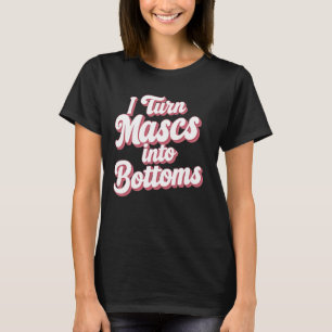 T-shirt Je Transforme Les Masques En Bas