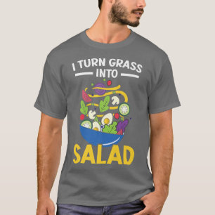 T-shirt Je Transforme L'Herbe En Salade Chef Cuisinier Gan