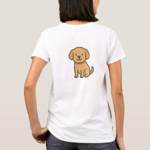 T-shirt Je travaille dur pour que mon chien puisse avoir u