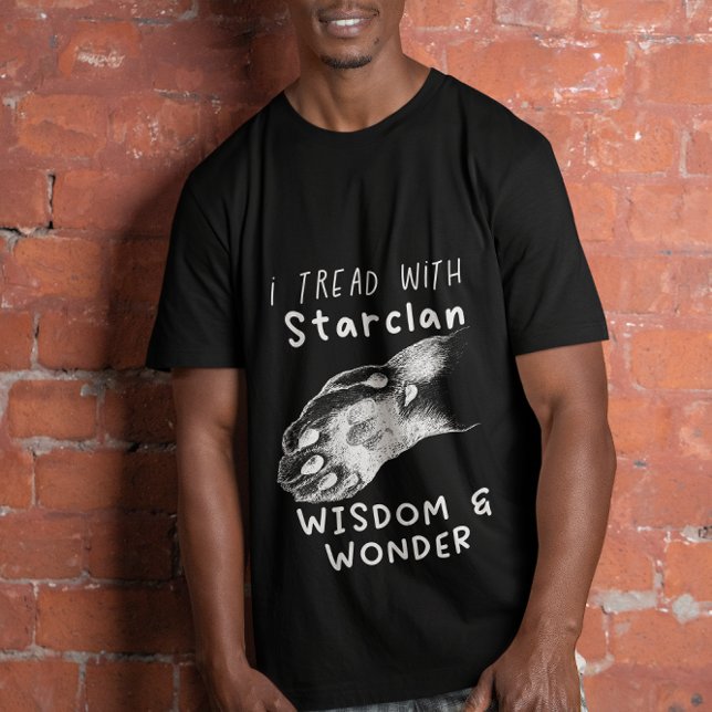 T-shirt Je TREAD avec des chats étoilés-rêve-guerriers (Créateur téléchargé)