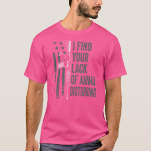 T-shirt Je Trouve Votre Manque D'Amme Dérangeante - Plaisa