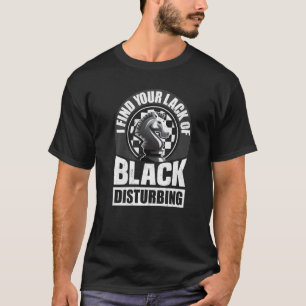 T-shirt Je Trouve Votre Manque De Noir Dérangeant Chess Ch