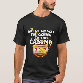 T-shirt Je Vais Au Casino Las Vegas Ga