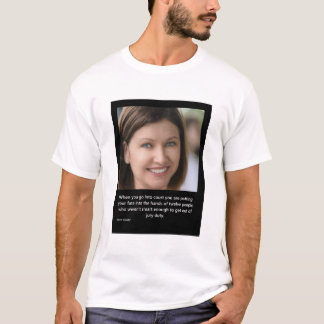 T-shirt Je vais au tribunal.
