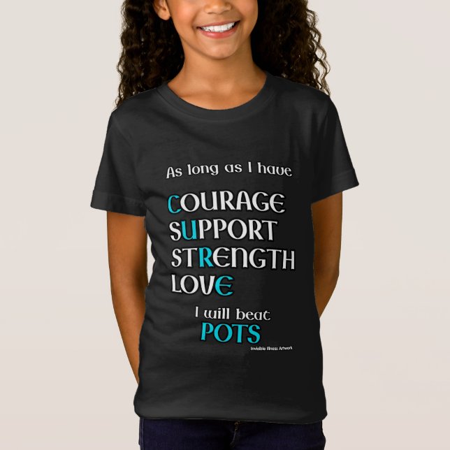 T-Shirt Je vais battre...POTS (Devant)