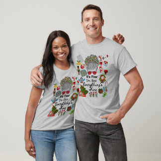 T-shirt Je vais bien Tout va bien Noël