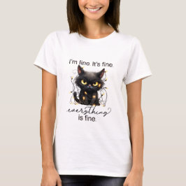 T-shirt Je vais bien Tout va bien tout va bien Amoureux de