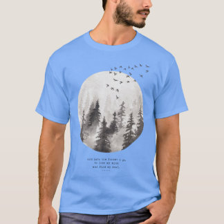 T-shirt Je vais dans la forêt spirituelle