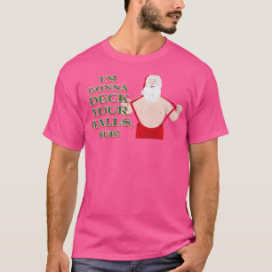 T-shirt Je Vais Découvrir Vos Halls Bub A Retro Christmas 