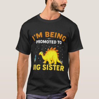T-shirt Je vais être promue grande sœur – Cute Grossesse 
