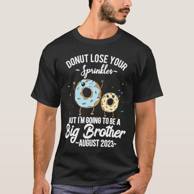 T-shirt Je vais être un Big Brother août 2023 Baby Ann (Devant)