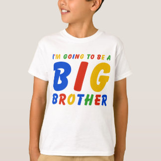 T-shirt Je vais être un frère