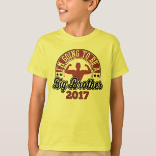 T-shirt Je vais être un frère 2017