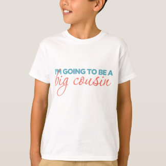 T-shirt Je vais être un grand cousin