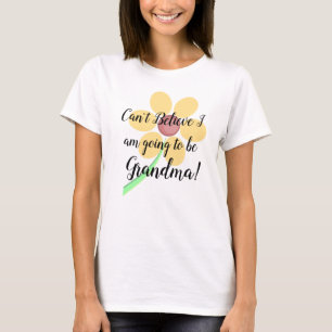 T-shirt Je vais être une grande Faire-part