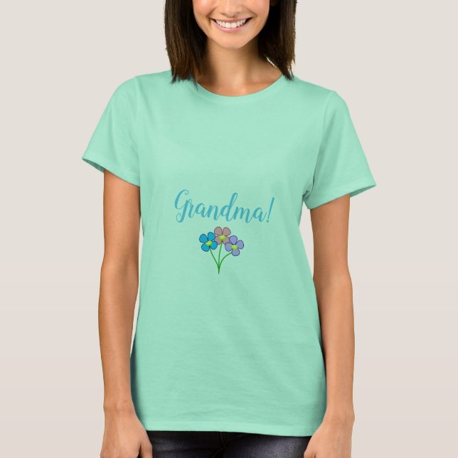 T-shirt Je vais être une grande Faire-part (Devant)