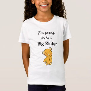 T-Shirt Je vais être une grande soeur