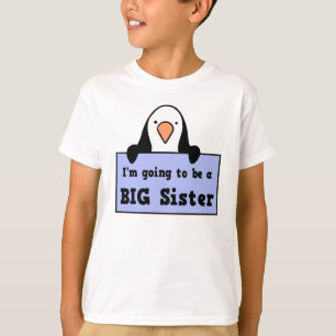 T-shirt Je vais être une grande soeur
