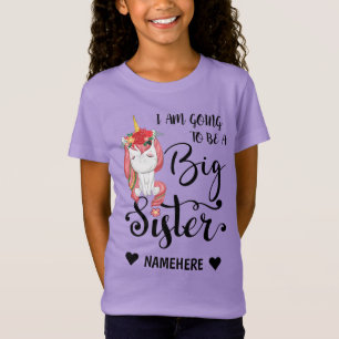 T-Shirt Je vais être une grande soeur