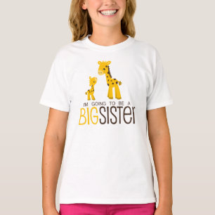 T-shirt Je vais être une grande soeur
