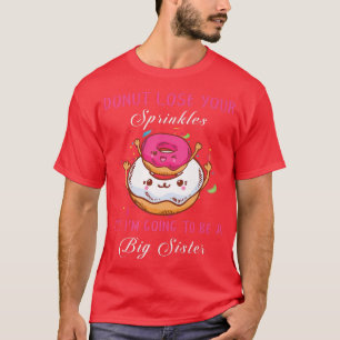 T-shirt Je vais être une grande soeur Drôle Révélation de