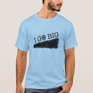 T-shirt Je vais grand