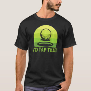 T-shirt Je vais taper sur le golf 4