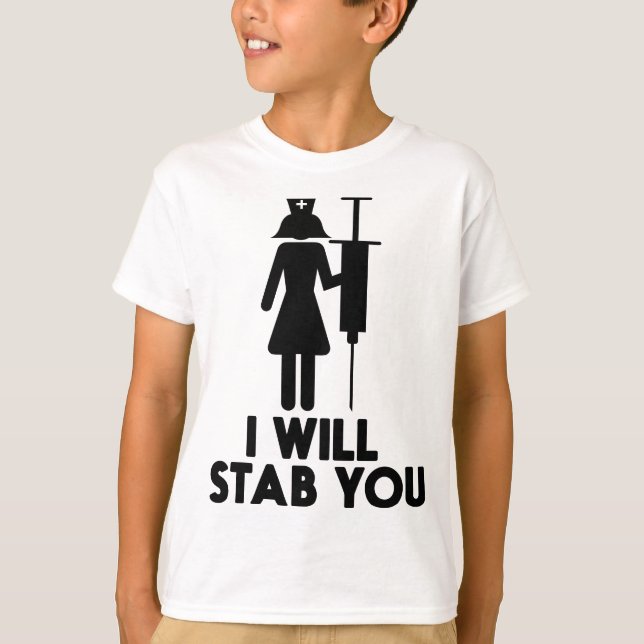 T-shirt Je Vais Vous Drôle Diplômé Diplôme Infirmière Cade (Devant)