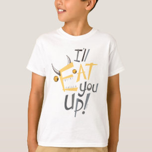 T-shirt Je vais vous manger Graphique