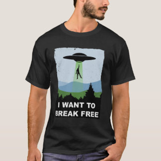 T-shirt Je veux casser libre - Freddie retourne à Mercury