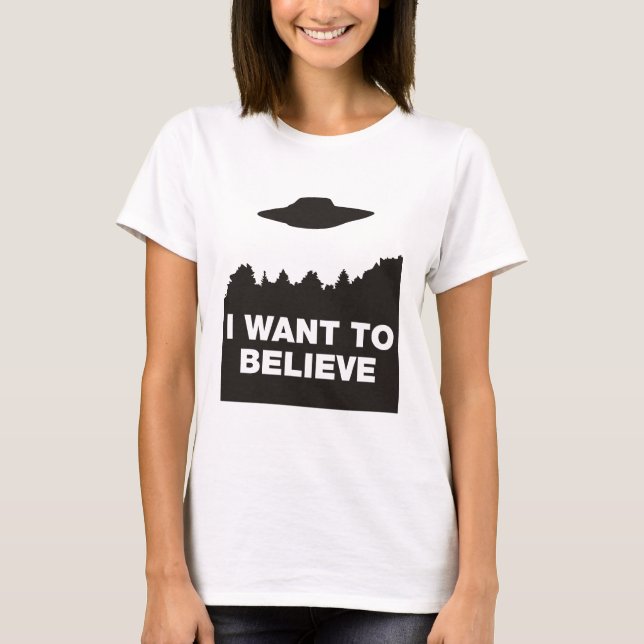 T-shirt Je veux croire (Devant)