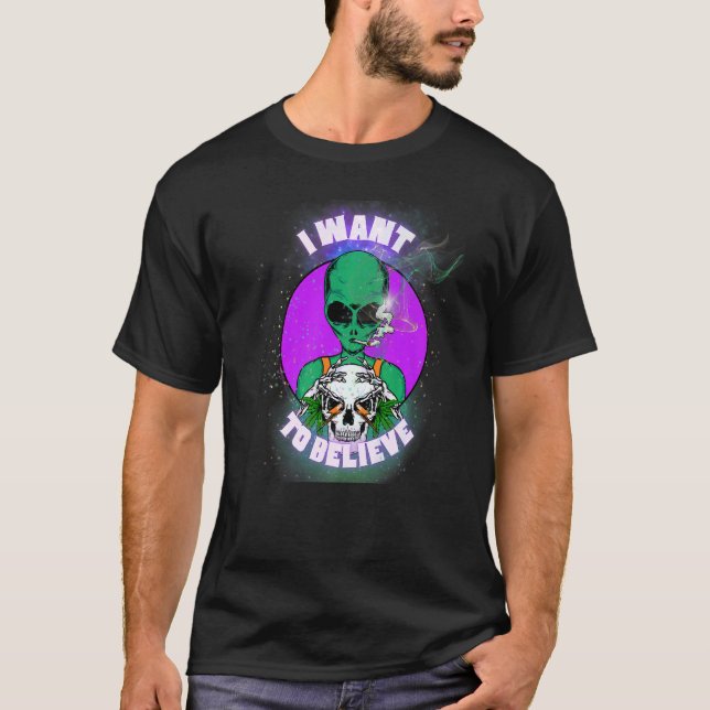 T-shirt Je veux croire en l'homme (Devant)