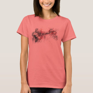 T-shirt Je veux déchirer... (adaptation à la peinture)