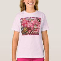 "Je veux des bonbons" Chemise rouillée