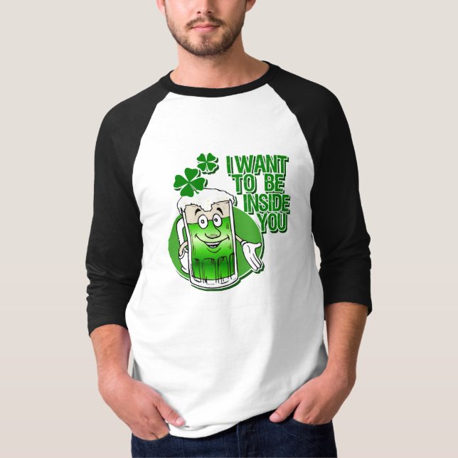 T-shirt Je veux être à l'intérieur de vous (Devant)