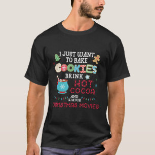 T-shirt Je Veux Juste Cuire Des Cookies Boire Du Coca Chau