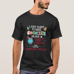 T-shirt Je Veux Juste Cuire Des Cookies Boire Du Coca Chau
