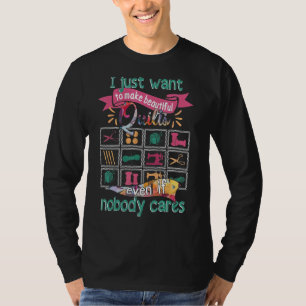 T-shirt Je Veux Juste Faire De Belles Places Même Si Noble