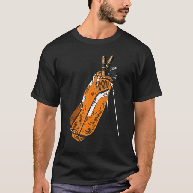 T-shirt Je Veux Juste Fumer Cigars & Jouer Golf Smoker 1 (Devant)