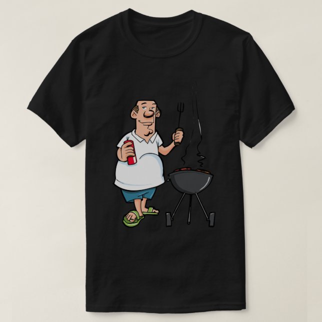 T-shirt Je Veux Juste Grill Pour Dieux Sac Mème Sac (Design devant)