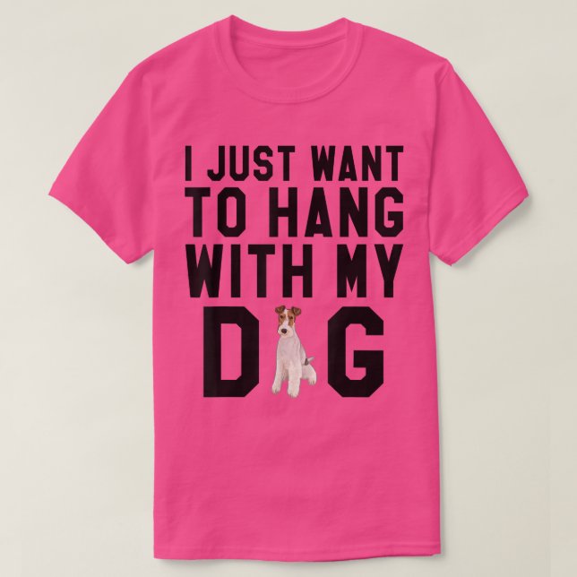 T-shirt Je Veux Juste M'Accrocher Avec Mon Fil Pour Terrie (Design devant)