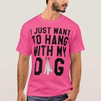 T-shirt Je Veux Juste M'Accrocher Avec Mon Fil Pour Terrie