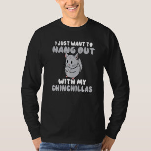 T-shirt Je Veux Juste M'Accrocher Avec Mon Propriétaire Ch