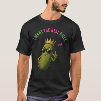 T-shirt Je Veux Le Vrai Dilly Wink