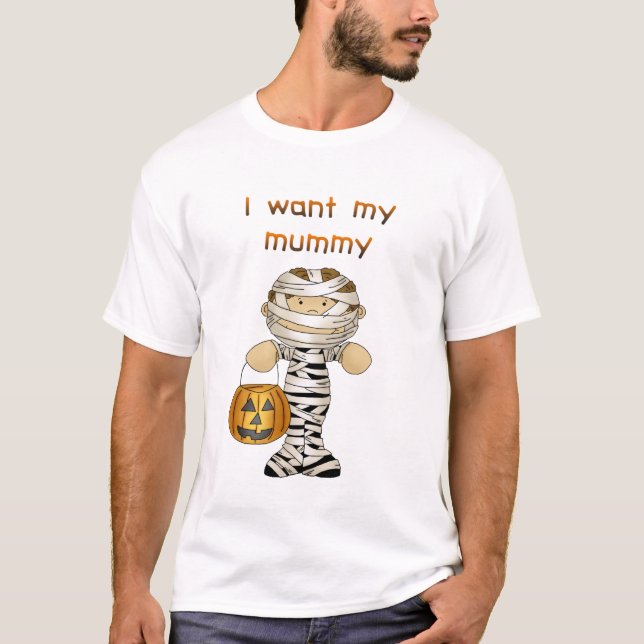 T-shirt Je veux ma maman (Devant)