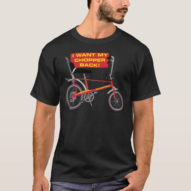 T-shirt Je veux mon dos de couperet (Devant)