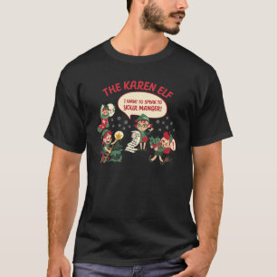 T-shirt Je Veux Parler À Votre Gestionnaire Doit Parler - 