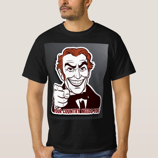 T-shirt Je Veux Que Tu (Devant)