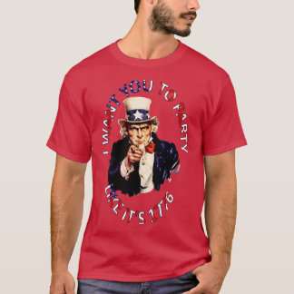 T-shirt Je Veux Que Vous Fassiez Comme Son 1776